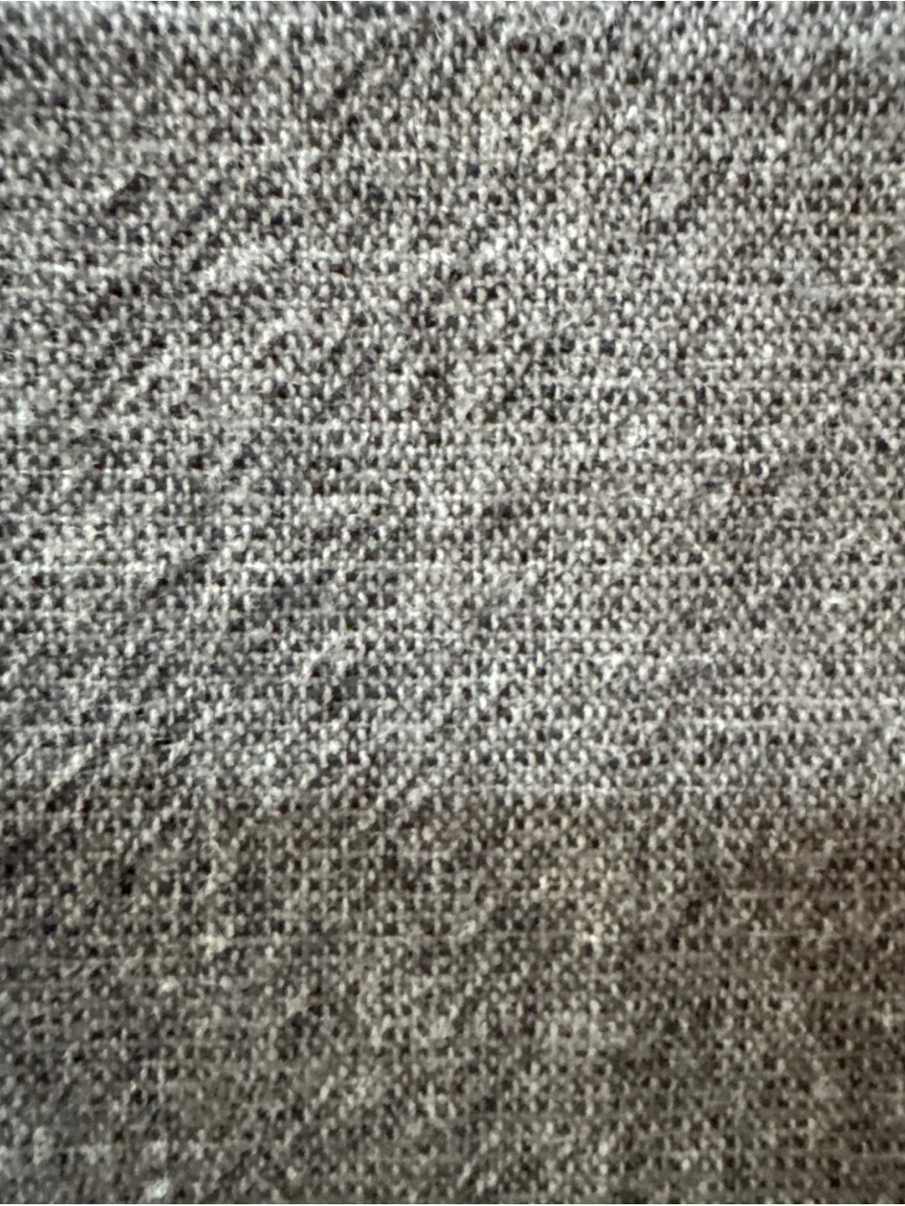 Threshold Charcoal Gray Linen-Texture Duvet Cover